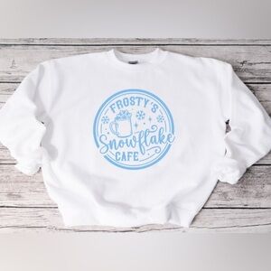 Frosty’s Snowflake Cafe Crewneck
